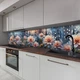 Фото панель универсальная ПЭТ, Самофиксирующая 62 х 305 см (толщина 1,2 мм), нежно-розовые цветы под(ПЭТ2-tx367) - изображение 6