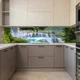 Фото панель универсальная ПЭТ, Самофиксирующая 62 х 205 см (толщина 1,2 мм), большой водопад среди леса(ПЭТ1-pr4801) - изображение 8