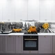 Наклейка на кухонный фартук 60 х 200 см, фотопечать с защитной ламинацией, улицы города с ретро авто(БП-11-ar1530) - изображение 8