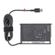 Блок живлення для ноутбука Lenovo 20V 6.75A 135W — USB + pin (квадратний DC‑штекер Square 5 Pin), мережевий кабель 3‑pin, чорний, Slim Ovale - зображення 1