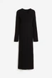 Платье для беременных H&M L черный 18021083999 - изображение 1