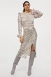 Блуза H&M L пудра 2002930775 - зображення 2