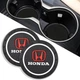 Силиконовый коврик в подстаканник с логотипом Honda комплект 2 штуки - изображение 2