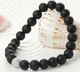 Браслет-резинка Primo Marble на руку - Black/White - изображение 4