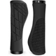 Грипсы ручки велосипедные MTB Ergonomic, с замками, черные - изображение 1