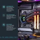 Ігровий комп'ютер ASGARD (I265KF.64.S20.58.5442) / Intel Core Ultra 7 265KF (3.9–5.5 ГГц) / RAM 64 ГБ / SSD 2 ТБ / NVIDIA GeForce RTX 5080 - зображення 5
