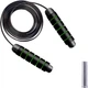 Скакалка швидкісна Cornix Speed Rope Classic з обважнювачем 280 см Чорно-зелена (XR-0352) - зображення 2