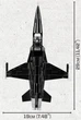 Конструктор детский самолет МиГ-28 TOP GUN COBI 5859 - изображение 5