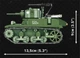 Конструктор детский танк 1:35 M3A1 STUART COBI 3048 - изображение 3