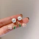 Сережки джекети троянди перли - изображение 5