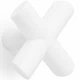 Мебельная ручка VIEFE Equis 40х40x25 белый матовый (0614.040.Z.М1) - изображение 1