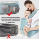 Хипсит Эрго-рюкзак кенгуру переноска Treppy 12 в 1 для детей от 0 до 20 месяцев Розовый n-12642 - изображение 7