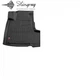 Килимок водійський в салон 3D HONDA CR-V 2007-2012 1шт TPE з бортами STINGRAY - изображение 1