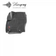 Килимок водійський в салон 3D Ford Galaxy 2006-2015 клипса овал 1шт TPE з бортами STINGRAY - изображение 1