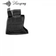 Килимок водійський в салон 3D BMW 5 F11 2010-2016 1шт TPE з бортами STINGRAY - изображение 1