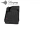 Килимок водійський в салон 3D KIA Ceed ED 2006-2012 1шт TPE з бортами STINGRAY - изображение 1