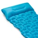Materac dmuchany Spokey AIR BED 941061 trekkingowy 213 x 62 x 6 cm Niebieski (5905339410610) - obraz 3