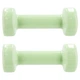 Вінілові гантелі Spokey SHAPE 2x1 кг, зелений - зображення 5
