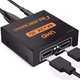 Активний HDMI розгалуджувач на 2 порти UHD двонаправлений відео спліттер Addap HVS-01 4K 2K 3D 1080P (7585) - зображення 1
