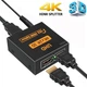 Активний HDMI розгалуджувач на 2 порти UHD двонаправлений відео спліттер Addap HVS-01 4K 2K 3D 1080P (7585) - зображення 2