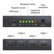 Активний HDMI розгалуджувач на 4 порти Addap HVS-02 чотирьохнаправлений відео спліттер 4К (7583) - зображення 8