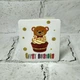 Открытка мини подарочная Happy birthday с блестками 7,1х8,2 см 5504-36 - изображение 1