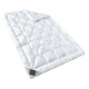 Одеяло IDEIA SuperSOFT Classic летнее двуспальное 175х210 антиалергенное, искусственный пух, пл 150 г/м2 белое - изображение 6