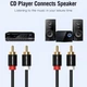 Аудіокабель Vention 2RCA Male to 2RCA Male 1m, Black (VAB-R06-B100) - изображение 2
