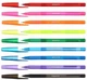 Набор цветных ручек масляных Economix FRUITY стержень 0.7 мм , чернила микс 8 цветов 50 шт. E10210-99 - изображение 6