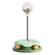 Интерактивная игрушка-кормушка Lesko DT992 Green дразнилка для котов и кошек с дозатором лакомств мячи - изображение 1