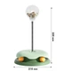 Интерактивная игрушка-кормушка Lesko DT992 Green дразнилка для котов и кошек с дозатором лакомств мячи - изображение 3