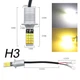 Светодиодная лампа H3 LED 3030 24 SMD 12-24 В желтый / белый - изображение 1