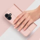 Чехол-книжка Dux Ducis с карманом для визиток для Apple iPhone 16 (6.1") Pink - изображение 3