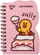 Блокнот YES Line Friends В7 60 листов в клетку (151806) (5056574422309) - изображение 1