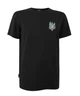Футболка вишивка Птахи на тризубі кулір чорна р. 2XL - зображення 1