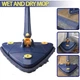 Швабра треугольная с отжимом Multi function mop 360 Синий (2104618429) - изображение 2