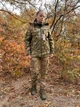 Куртка тактична комбат жіноча мультикам водовідштовхувальна SoftShell Combat жіноча S L - зображення 1