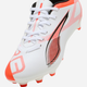 Buty piłkarskie korki młodzieżowe chłopięce Puma Ultra 5 Play FG/AG Jr 10817001 37 (4UK) Białe - obraz 5