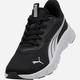 Buty sportowe młodzieżowe chłopięce z białą podeszwą Puma FlexFocus Lite Modern Jr 40151701 39 (6UK) Czarne - obraz 5