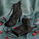 Ботильйони для танців high heels Staranna 38 24,0 см чорні (90hh240) - изображение 3