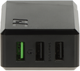 Ładowarka sieciowa Green Cell ChargeSource 3 30W 3x USB-A Black (CHARGC03) - obraz 2