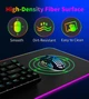 Игровая поверхность CHOETECH T543-F RGB Illuminated 15W Wireless Charging Mouse Pad Black - изображение 5