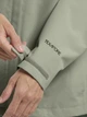 Спортивная ветровка с капюшоном женская Jack Wolfskin Trailtime 2L Jkt A63902-4137 M Серая с зеленым (4064886469098) - изображение 7