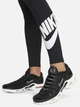 Спортивные леггинсы для фитнеса высокие женские Nike W Nsw Nk Clsc Gx Hr Tight Ftra DV7791-010 XL Черный/Белый (0196153415065) - изображение 5