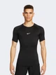 Футболка спортивна довга чоловіча Nike M Np Df Tight Top Ss FB7932-010 2XL Чорна (196608740209) - зображення 1