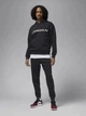 Спортивные штаны утепленные мужские Nike Jordan Essentials Air Fleece HQ4645-010 XL Black/White (197602526936) - изображение 3
