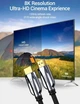 Кабель HDMI Vention HDMI-HDMI, 1.5m, v2.1, 8K 60Hz, 4K 165Hz, 2K 144Hz, 1080P 240Hz (AALBG) - изображение 4