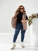 Жилетка VM ( Vira Moda )Код ВІРМ-520 мокко 56-58 - зображення 1
