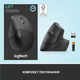 Мышь Logitech Lift Vertical Ergonomic Wireless/Bluetooth Graphite (910-006473) - изображение 8