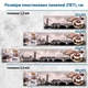 Фото панель универсальная ПЭТ, Самофиксирующаяся, 62 х 205 см (толщина 1.2 мм), утренний кофе(ПЭТ1-s_ed643) - изображение 2